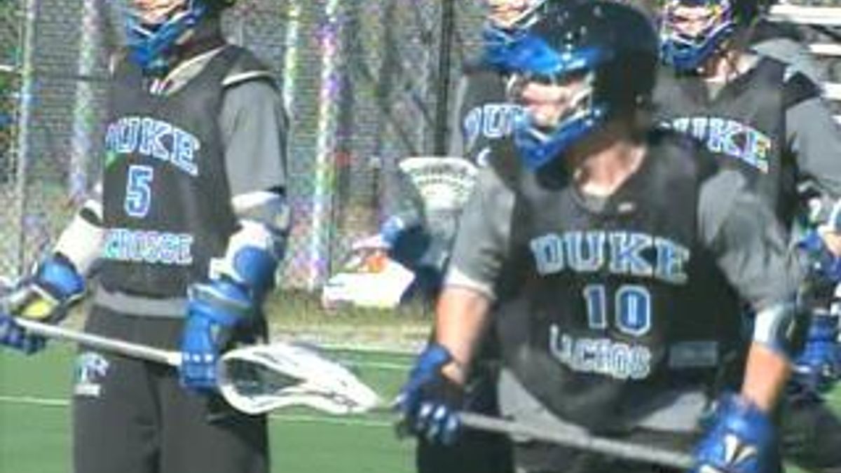 Duke Lacrosse Practice