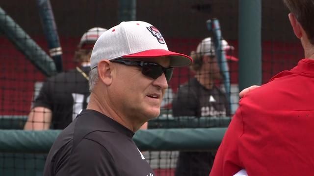 NC State baseball coach Elliott Avent