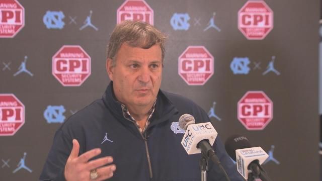 North Carolina football general manager Michael Lombardi met with reporters Tuesday to discuss the Tar Heels' signees.