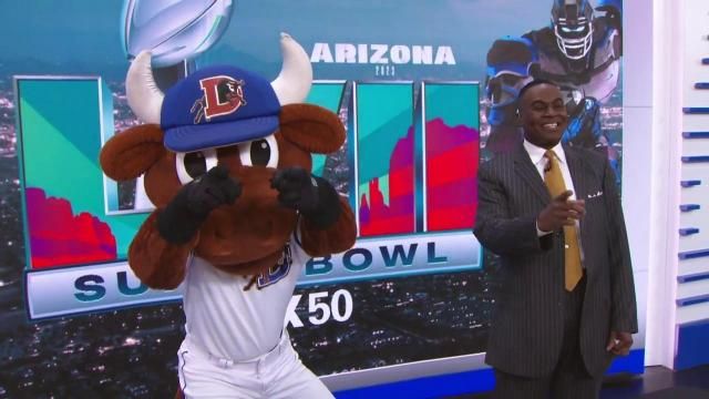 Wool E. Bull will appear in WRAL Super Bowl commercial 