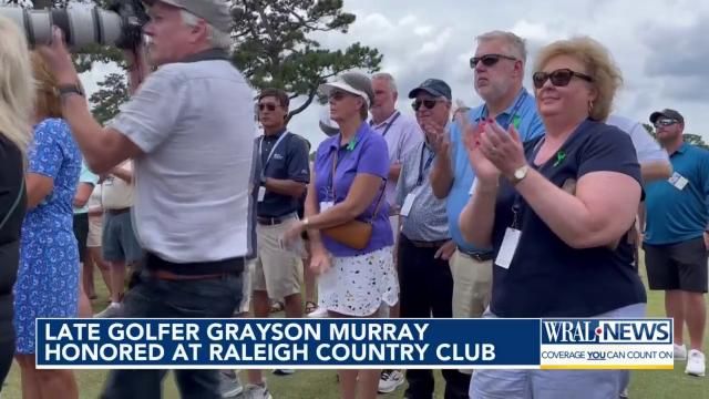 Grayson Murray honored Sunday at Raleigh Country Club