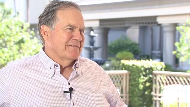 Bill Belichick talks with WRAL on May 13, 2025