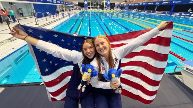 Ameican swimmers have been dominant at the 2025 World University Games (Photo courtesy World University Games.)